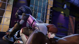 3D Compilation: Dva Mercy Widowmaker Dick Ride Uncensored Hentai Compilation Overwatch