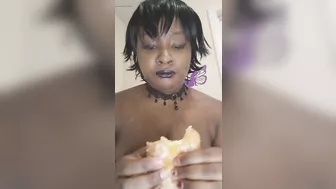 Mavis Sucks Donut Dry full video on Onlyfans