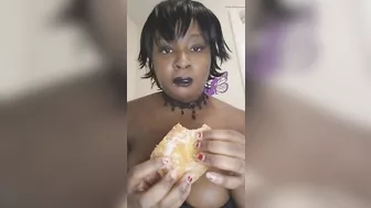 Mavis Sucks Donut Dry full video on Onlyfans