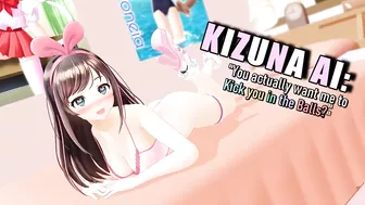 Ballbusting Animation - Kizuna Ai Valentine's Day Kicks