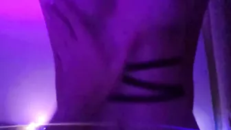 CAT GIRL FUCKED AT LOFI PARTY NEON LIGHTS