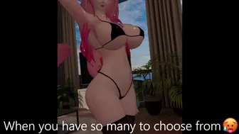 Vtuber feeling lewd and horney which look will she fuck you in?