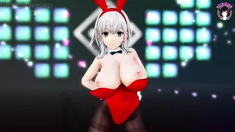 Sexy Dance In Bunny Suit (3D HENTAI)