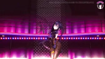 Genshin Impact - Mona - Sexy Dance In Pantyhose (3D HENTAI)