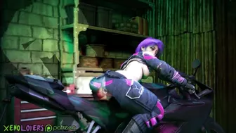 The Wraith & Yui Kimura starring in Biker Girl!! (Dead by Daylight)