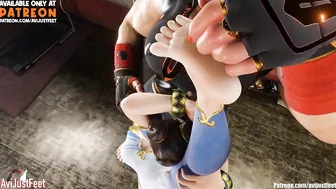 Chun Li Tickling Training