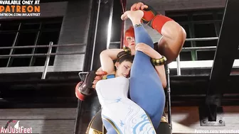 Chun Li Tickling Training