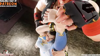 Chun Li Tickling Training