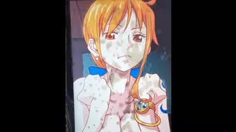 Huge cum load tribute for Nami One Piece 16