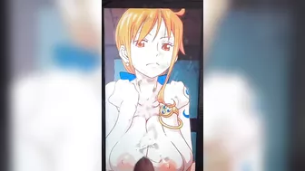 Huge cum load tribute for Nami One Piece 16