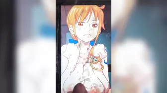 Huge cum load tribute for Nami One Piece 16