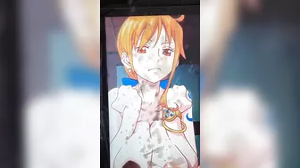 Huge cum load tribute for Nami One Piece 16