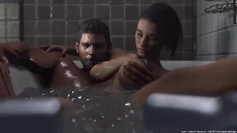 By SavageCabbage( boy takes his bath in a tub and fucks a girl )