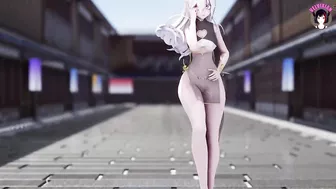 Big Ass Teen Cat Girl Dancing (3D HENTAI)