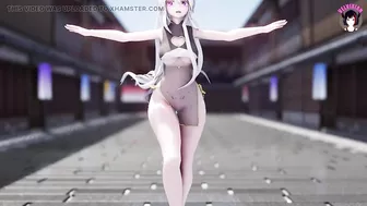 Big Ass Teen Cat Girl Dancing (3D HENTAI)