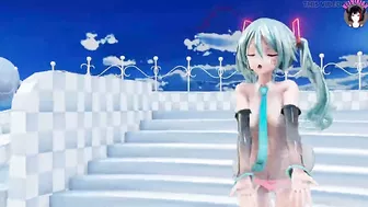 Cute Miku - Sexy Dance + Gradual Undressing (3D HENTAI)