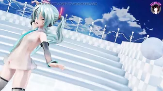 Cute Miku - Sexy Dance + Gradual Undressing (3D HENTAI)