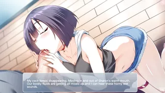 Home alone with cute step sisters give me blowjob 18+ anime hentai cartoon game