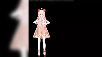 Jiaran Diana Hentai Chinese Vtuber Undress Dancing Mmd 3D Black Eyes Color Edit Smixix