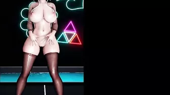 Sexy Thick Elf Dancing - Vertical Angle (3D HENTAI)