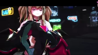 Huge Tits Sexy Demon Dancing (3D HENTAI)