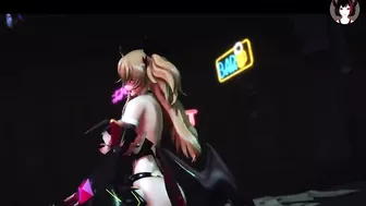 Huge Tits Sexy Demon Dancing (3D HENTAI)