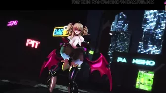 Huge Tits Sexy Demon Dancing (3D HENTAI)