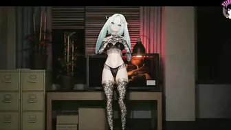 Very Hot Teen In Sexy Lingerie Dancing (3D HENTAI)