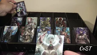 Sexy Anime and hentai Card Box Opening. Goddess Story TCG Collector Cards