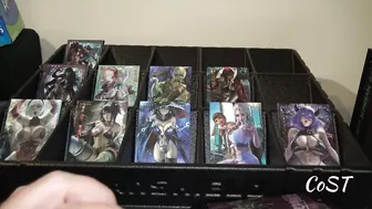 Sexy Anime and hentai Card Box Opening. Goddess Story TCG Collector Cards