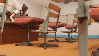 Fortnite Tsuki Doggy Fuck While In The Classroom