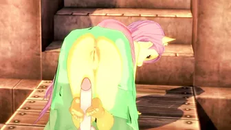 "Fun with Fluttershy in the garden~!" MLP POV Animation with English Voice Acting~!