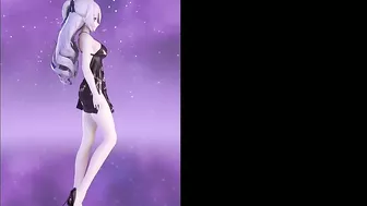 Sexy Anime Girl Dance + Gradual Undressing (TikTok Style) (3D HENTAI)