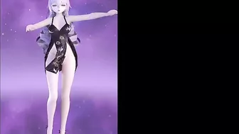 Sexy Anime Girl Dance + Gradual Undressing (TikTok Style) (3D HENTAI)