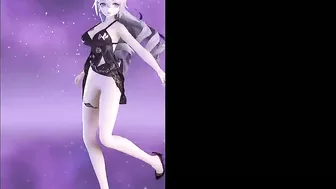 Sexy Anime Girl Dance + Gradual Undressing (TikTok Style) (3D HENTAI)