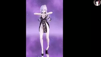 Sexy Anime Girl Dance + Gradual Undressing (TikTok Style) (3D HENTAI)