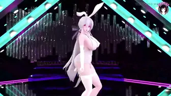 Sexy Thick Bunny Girl Dancing + Sex With Insect (3D HENTAI)