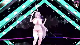 Sexy Thick Bunny Girl Dancing + Sex With Insect (3D HENTAI)