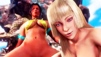 You Fuck A Big Breast Tekken Waifu While Another Creepy Big Breast Slut Breathes Deeply In your Face