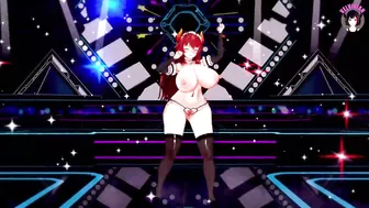 Sexy Demon Girl With Gigantic Tits Dancing (3D HENTAI)