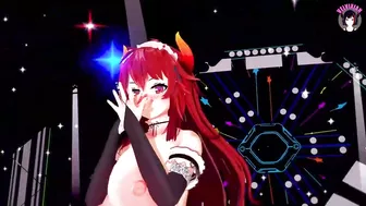 Sexy Demon Girl With Gigantic Tits Dancing (3D HENTAI)