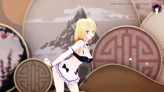 Sexy Maid Girl Dancing + Sex With Insect (3D HENTAI)