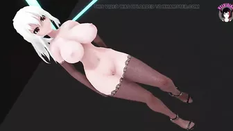 Haku - Sexy Dance Full Nude In Hot Stockings (3D HENTAI)