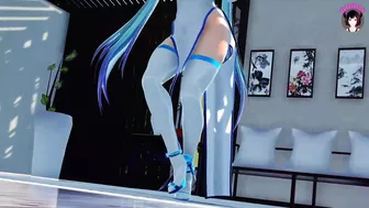 Thick Miku With Huge Tits - Sexy Dance (3D HENTAI)