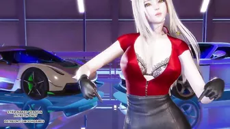 [MMD] BlackPink - Shut Down Ahri Seraphine Kaisa Evelynn Sexy Kpop Dance League of Legends KDA