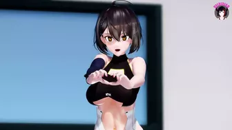 Balti - Sexy Dance + Gradual Undressing (3D HENTAI)