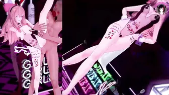 Cute Girl In Bunny Suit - Dancing + Service Sex (3D HENTAI)