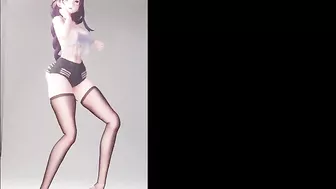 Genshin Impact - Thick Raiden In Sexy Shorts And Stockings Dancing (3D HENTAI)