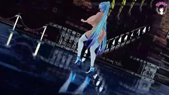 Thick Miku With Huge Tits Dancing In Sexy Stockings (3D HENTAI)