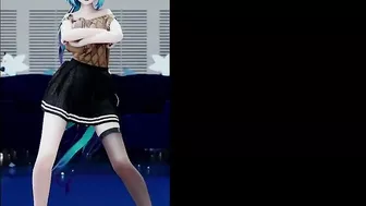 Sexy Miku In Hot Skirt Dancing (3D HENTAI)